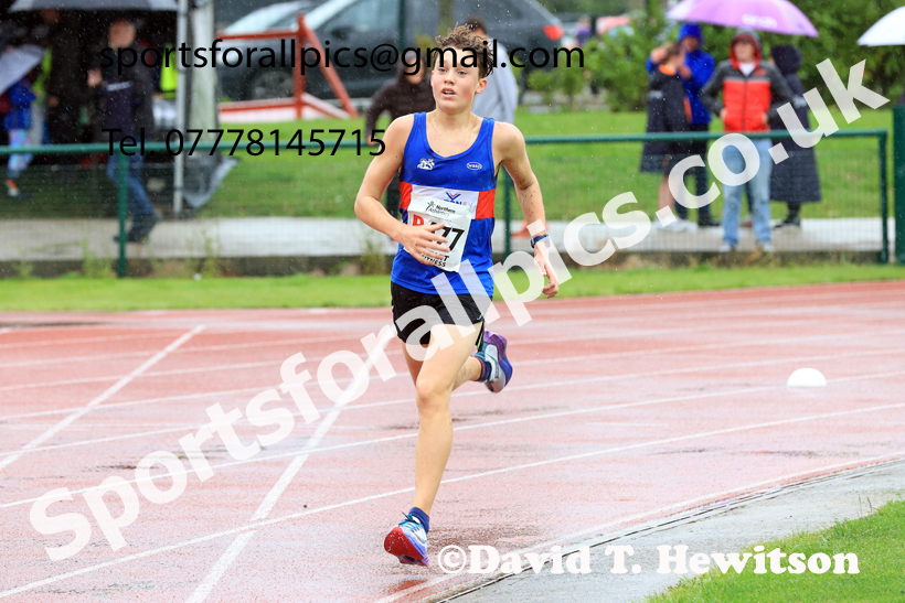 BBoys Under-15s 2025 Northern Athletics Autumn Road Relays, Leigh, Lancashire. Photo: David T. Hewitson/Sports for All Pics